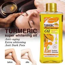 3PCS Turmeric Body Care Gift Set - Exfoliating Scrub, Nourishing Body Wash & Massage Oil, Ideal For Dull, Oily & Blemish-Prone Skin - 薑黃 - 查看 8