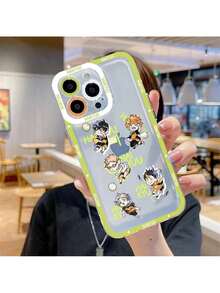 Funda de teléfono de anime Haikyuu de sangre caliente compatible con 15 14 13 12 11 Mini Pro Max X XR XSMax 6S 6 7 8 Plus SE20, funda transparente, funda compatible con funda  17 pro max, funda  17 pro, funda  17, funda  16, funda  16 pro max, funda  15. - TSY-168TB24757402 - Ver 10