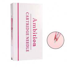 Ambition Tattoo 20pcs Cartridge Needle 0.25mm 0.3mm 0.35mm Round Liner Needle Suitable For Tattoo Machines - Baby Pink - View 24