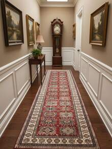 1 件装可水洗波西米亚风毛绒地毯，采用优质毛绒面料，背面为涤纶防滑底，适用于门口、走廊、平台、客厅、书房、餐厅等场所装饰，新品上市，多种尺寸可选，是乔迁新居或馈赠佳品。 - 彩色 - 查看 2