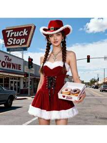 Stroje i zestawy imprezowe - Czerwony - Zobacz 2