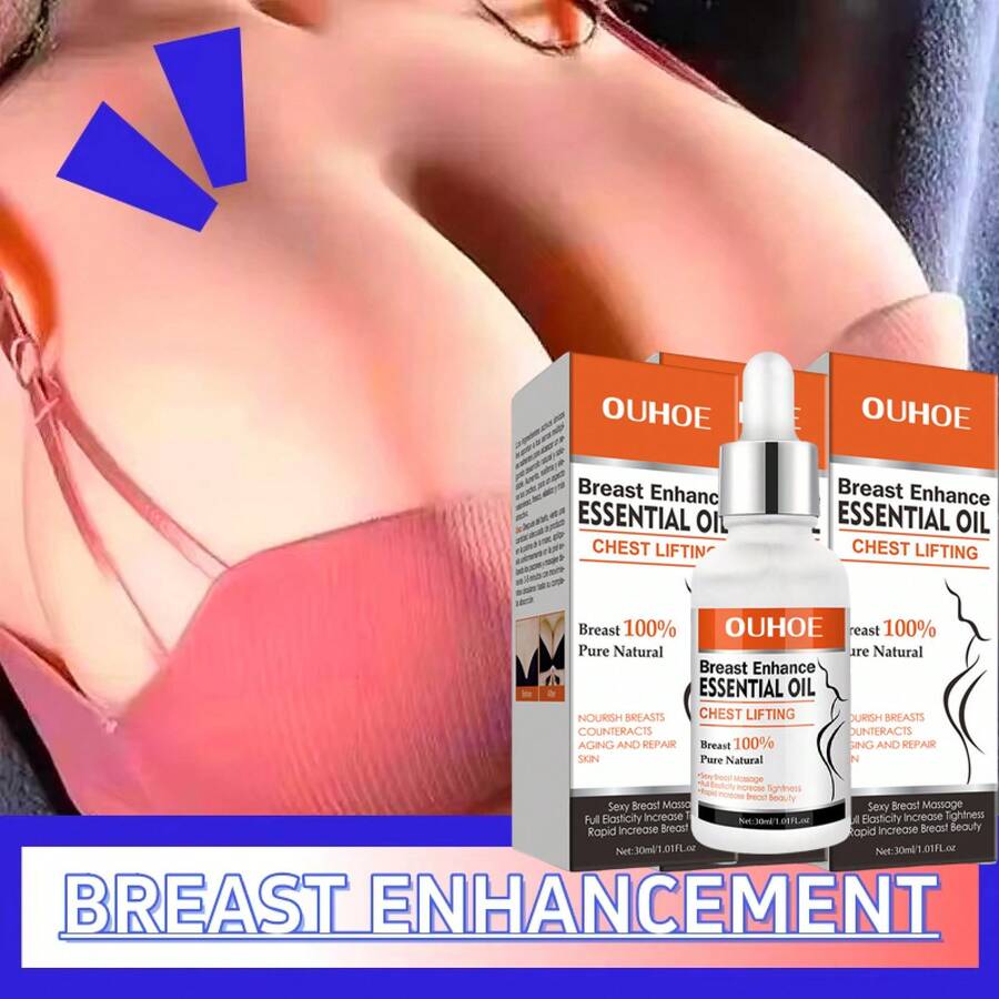 Breast Firming Essential Oil With Tocopherol & Geranium Oil, Hydrating Massage Serum For Sagging Prevention & Elasticity - 1 - 查看 1