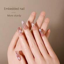 CHUAN SHANG Flexible Jointed Nail Art Practice Hand Model, Jewelry Display Prop, Multi-Functional Accessory - Apricot - View 5