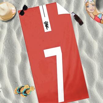 Ultra-Soft Microfiber #7 Printed Absorbent Bath Towel, Essential For Vacation, Beach, Swimming Pool, Gym, Multipurpose