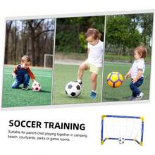 Marco De Portera De Ftbol Plegable Porttil para Exteriores De Ftbol para Patio Equipo De Entrenamiento - Colores surtidos - Ver 6