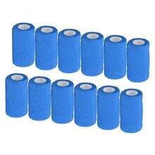 Vendaje veterinario para mascotas, envoltura no tejida de 12 piezas para vacas para granja - Celeste - Ver 8