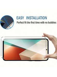 4pcs Tempered Glass Screen Protector + Camera Lens Protector For Xiaomi 15T/15T Pro, High Definition 3D, Anti-Scratch, Anti-Fall, Applicable To 15T Black Silk Screen Camera Protector, 2pcs Screen Protector Screen Protection Essentials, Applicable To Daily Shield, Office, Home Daily Shield Office Home Phone Screen Protector Phone Accessories Waterproof Shockproof Scratch Resistant