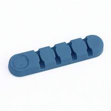 硅胶桌面线缆整理器，数据线、耳机线、电线收纳器及管理夹 - 彩色 - 查看 20