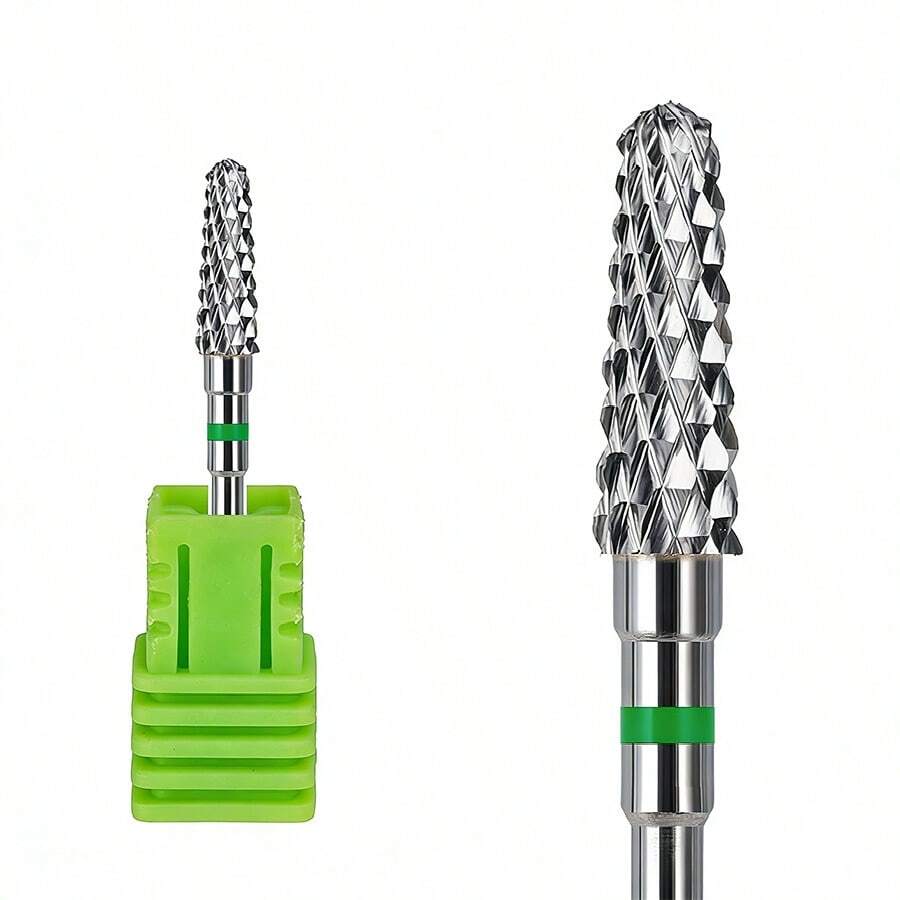 1pc Tungsten Carbide Nail Drill Bit Electric Manicure Drill Machine Cutting Milling Deburring Accessory Pedicure Tool - Multicolor - View 1