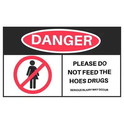 Don't Feed The  Drugss 3x5Ft Wall Flags Tapestry For College Dorm Men Cave Decor Room Home Decoration Banner With 4 Brass Grommets