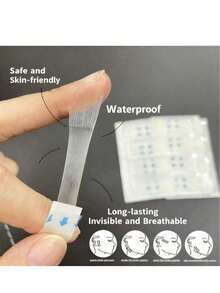 80片装面部提拉胶带 | 隐形即时提拉胶带 | 提升松弛肌肤，减少双下巴 | 无酒精，男女通用，适合所有肤质 | 可遮瑕 - 多色 - 查看 3