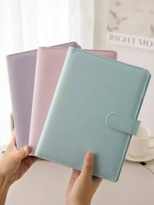 1pc Family Document Organizer With 10 Mini Pockets For Cash, Bank Cards And IDs Back To School,School Supplies,Savings Plan,Biweekly Savings Plan,10000 Savings Plan,Savings Strategy - A5 - View 4