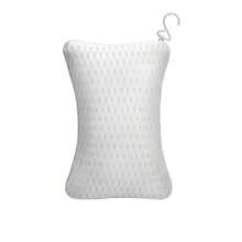 1pc Bath Tub Pillow, Bathroom Bathtub Head Rest Cushion, SPA Bathing Tub Pillow, Head & Neck Support Pillow, 3D Mesh With Suction Cup, Machine Washable