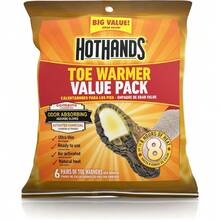 HotHands Toe Warmers - Long Lasting  Natural Odorless Air Activated Warmers - Up To 8 Hours Of Heat - 6 Pair - Default - View 5