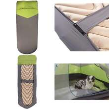 Klymit - Sábana en V para tu Almohadilla de Dormir estática en V (Nueva)(Luxe (76 x 30 pulgadas)) - Multicolor - Ver 1