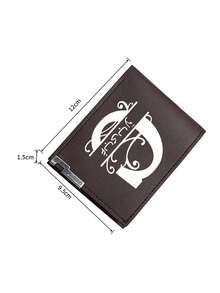 Custom Wallet Belt Keychain Gift Set, Customize Letters, Customize Names,Belt, Wallet, Keychain, Coin Purse, Card Wallet,Men'S Custom Letter Name, Father'S Day, Wedding Day, And Birthday Gift, Valentine'S Day Gift,Gift For Friends, Son, Boyfriend, Classmate - Multicolor - View 9