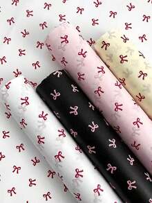 10/30/50/100 قطعة ورق هدايا وردي رومانسي بتصميم فراشة مناسب لهدايا المناسبات والأعياد والأعراس وتزيين الباقات والتغليف