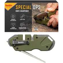 Smith's 50979 PP1-Afilador táctico de Cuchillos (Negro)(Verde OD) - Multicolor - Ver 2
