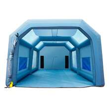 Inflatable Spray Booth Car Paint Tent 33x20x13ft Filter System 2 Blowers - 33x20x13ft 1100W - View 10