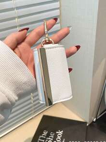 Túi mua sắm gấp gọn cài nút bấm hoàn toàn mới, túi tote có thể thu gọn kèm móc khóa (cũng có thể dùng làm mặt dây chuyền), túi đựng đồ du lịch/công tác siêu nhẹ, nhỏ gọn, sử dụng hàng ngày, túi tote tối giản, đường may chắc chắn, túi đựng móc khóa, túi tote nhỏ, phong cách sống tối giản, dành cho người thường xuyên đi máy bay. - Nhiều màu - Xem 12