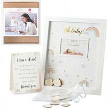 Kate Aspen - Decoraciones bohemias para baby shower, talla única, servilletas(Libro de visitas alternativo) - Multicolor - Ver 1