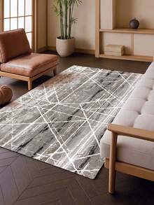 1pc Elegant Style Large Area Rug, New Faux Wool Washable Indoor Carpet, Living Room Rug, Sofa Rug, Bedroom Rug, Non-Slip Bedside Mat, Dining Room & Kitchen Rug, Office Chair Pad, Entryway Mat, Outdoor Picnic Blanket, Camping Mat - Multicolor-1 - View 11