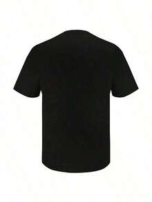 Camiseta de natación gráfica divertida - Negro - Ver 2
