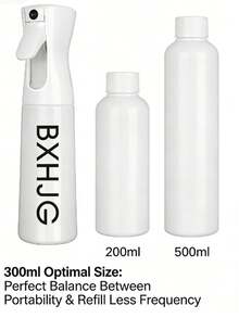 300毫升高压连续喷雾瓶，沙龙专业美发造型工具，超细雾化，适用于头发、家居、沙龙、植物、香薰 - 美发喷雾瓶 - 彩色 - 查看 5