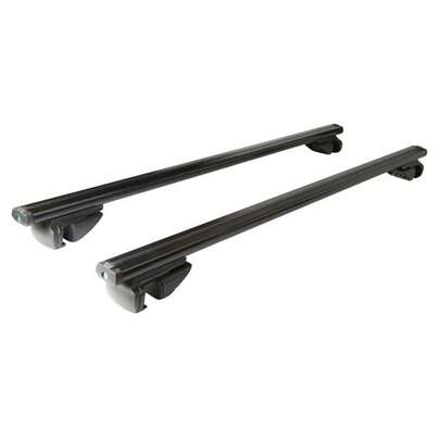 Adjustable Roof Rack Rail for Car, Universal Roof Rack Bars with Lock, Aluminum Cargo Carrier Rails Portaequipajes con Cerradura – Aluminio Liviano, para SUV, Camioneta,contra Robos Kit de Barras de Techo con Cierre – Fácil Montaje, Compatible con Autos con Rieles Elevados o Barras