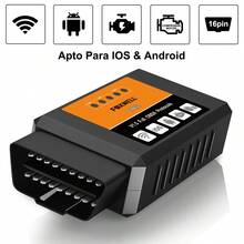 FOXWELL FW601 WiFi OBD2 Scanner For IOS & Android – ELM327 Car Code Reader To Check Engine Light, Easy Car Diagnostic Tool, Perfect Gift For Dad, Husband Or New Drivers, Auto Scanner Compatible With TORQUE/Dashcommand/Scanmaster Lite/OBD Auto Doctor App - FW601 - Xem 10