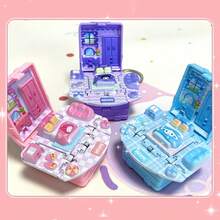 Llaveros 3D pop-up de Sanrio, con adorables escenas de dormitorio en miniatura de My Melody y Kuromi - Llaveros plegables de PVC con diseños de dibujos animados vibrantes, ideales como decoraciones y regalos navideños - Multicolor - Ver 3