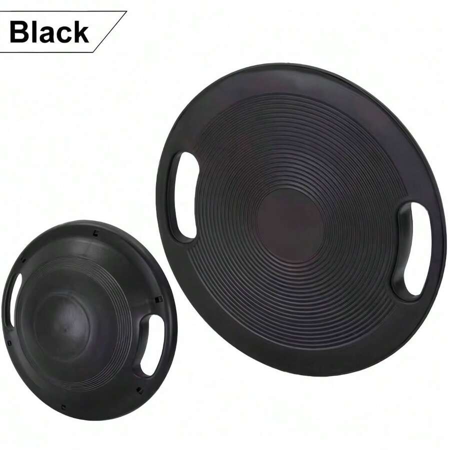 1 Stück Wackelbrett, Stabilitätstrainer, rutschfestes Fitness-Balanceboard, tragbares Balanceboard mit Griff, Ganzkörpertraining - Verschiedenfarbig - Übersicht 1