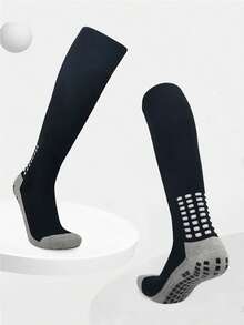 1双及膝足球袜，纹理防滑面料，适合男孩训练、比赛、篮球运动，适合12-18岁男孩女孩户外运动。 - 彩色 - 查看 15