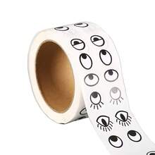 1000pcs Self Adhesive Art Eye Decoration Sticker, Eye Self-Adhesive Paper For Handmade Paper-Cut, Doll Decoration Crafts Toys And Home Decoration