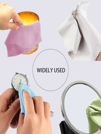 20 Pcs Glasses Cleaning Cloth Microfiber Glasses Wipes Assorted Colors Cloth For Cleaning Eyeglasses Camera Lens Cell Phones Laptops LCD TV Screens And More, 3.93*3.93 Inch(Mixed Color)