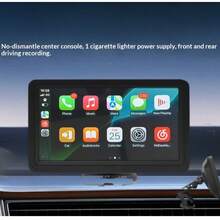 7-Inch Portable Wireless CarPlay Android Auto Touch Screen Car MP5 Player, High Definition In-Car Video & Music Player, Easy Installation