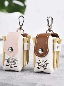 Custom Golf Bag, Personalized Stylish Golf Accessory, Groomsmen Gift, Golf Gift, Event Souvenir, Party Keepsake, Christmas Present - Multicolor - View 5