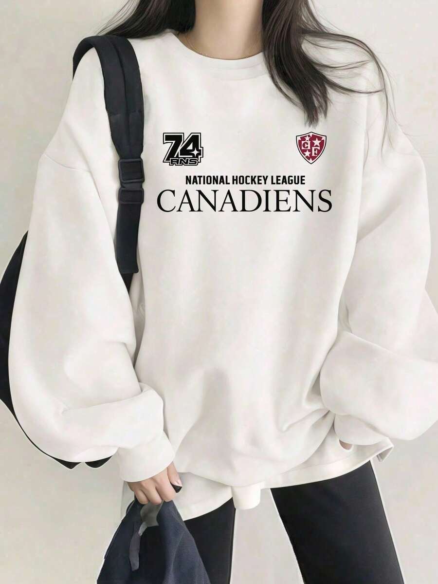 Women Sweatshirts - White [Women's Winter Sweatshirt] - View 1