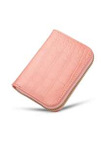 1pc Floral Print Mini Exquisite Cute Multi-Slot Card Holder Wallet For Girls, Essential Item For Delicate Ladies - Multicolor - View 13