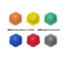 平衡训练河道踏脚石，户外玩具踏脚石，训练器材，圣诞节，万圣节，感恩节礼物，感觉统合训练，专注力训练，平衡踏脚石 - 彩色 - 查看 8