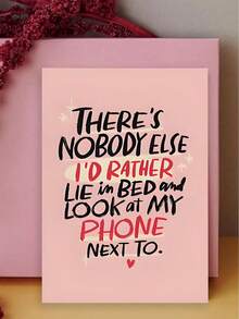 1张创意情人节贺卡，致敬经典设计，“我会为你腾出空间”，送给爱人的最佳礼物，高品质贺卡，附信封（12x17厘米）/（4.72x6.7英寸） - 彩色 - 查看 9