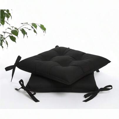 MADE IN TURKEY 2 Pack Comfortable & Soft 40*40 Cm Chair Cushion – 250g Silikon Filling – Soft & Durable