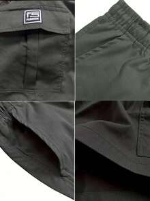 Women's Durable Shorts - Multi-Pocket Practical Shorts, Made Of Tear-Resistant Breathable Fabric, Casual Outdoor Shorts - Grey - View 4