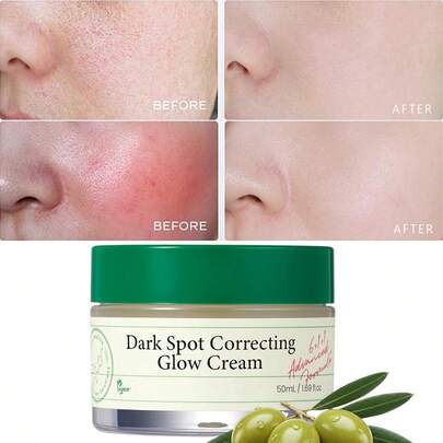 Dark Spot Correcting Brightening Cream, Improves Dull Complexion, Deep Moisturizing And Hydrating, Reduces Redness, Gentle And Non-Irritating, Soothing And Repairing