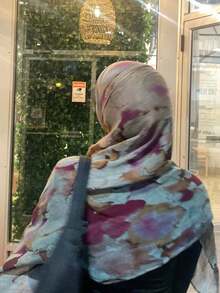 1 chiếc khăn choàng thời trang nữ ZHHESCARF, họa tiết da cá sấu phong cách Bohemian, thích hợp để sử dụng hàng ngày. - Màu tím - Xem 9