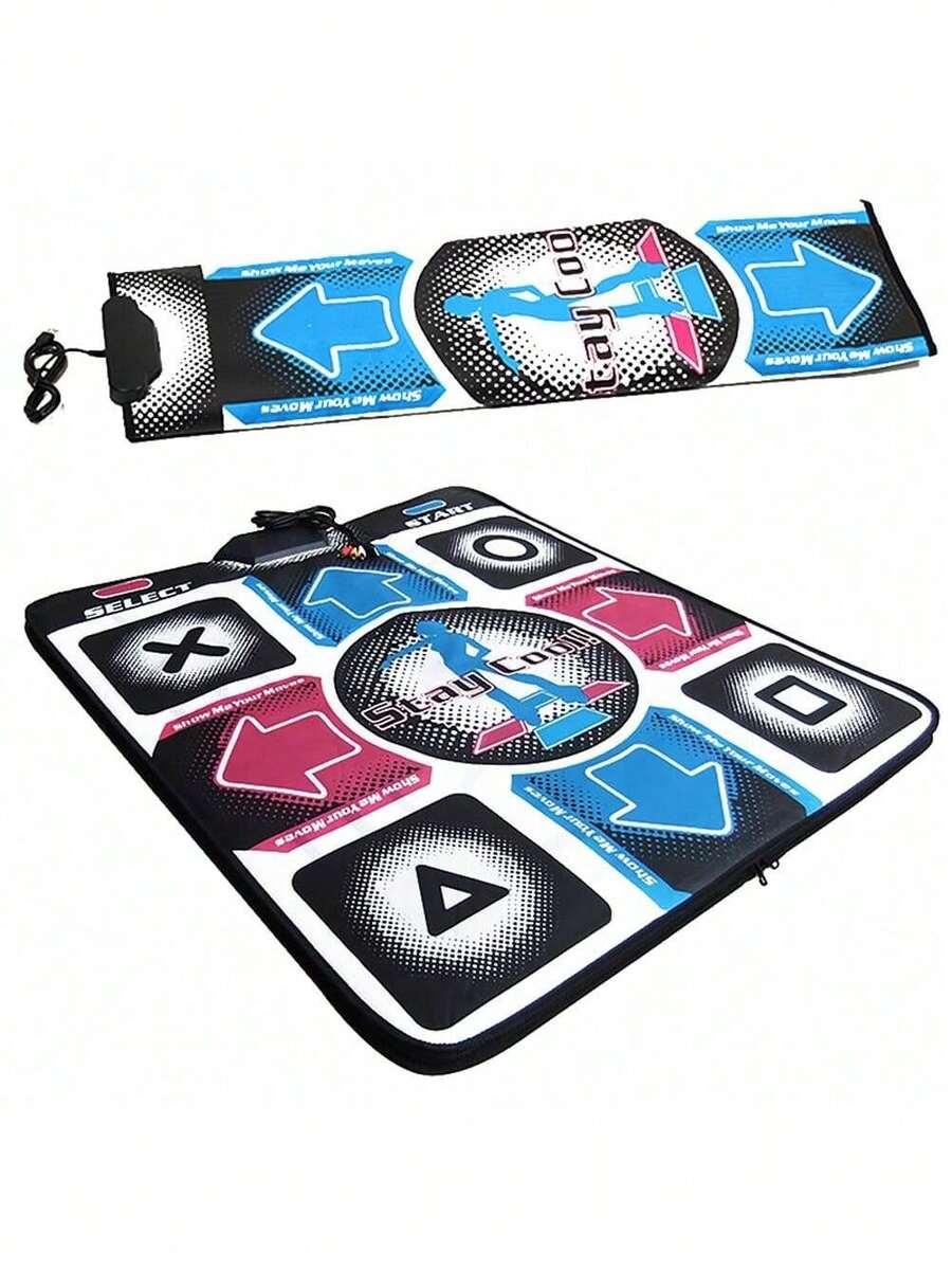 Alfombrilla de baile para niños, antideslizante, con USB, para ordenador - Negro - Ver 1