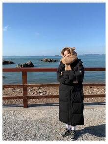 Women Winter Coats - màu đen - Xem 3