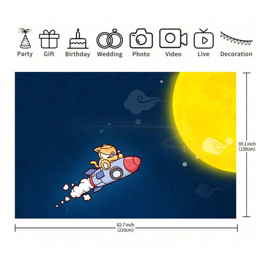 Party Backdrops - Multicolor - View 1