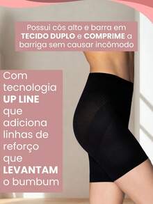 Adult High Waist Shaping Shorts Bermuda Lupo AF Up-Line Lifting Loba - Rỉ Nâu - Xem 6