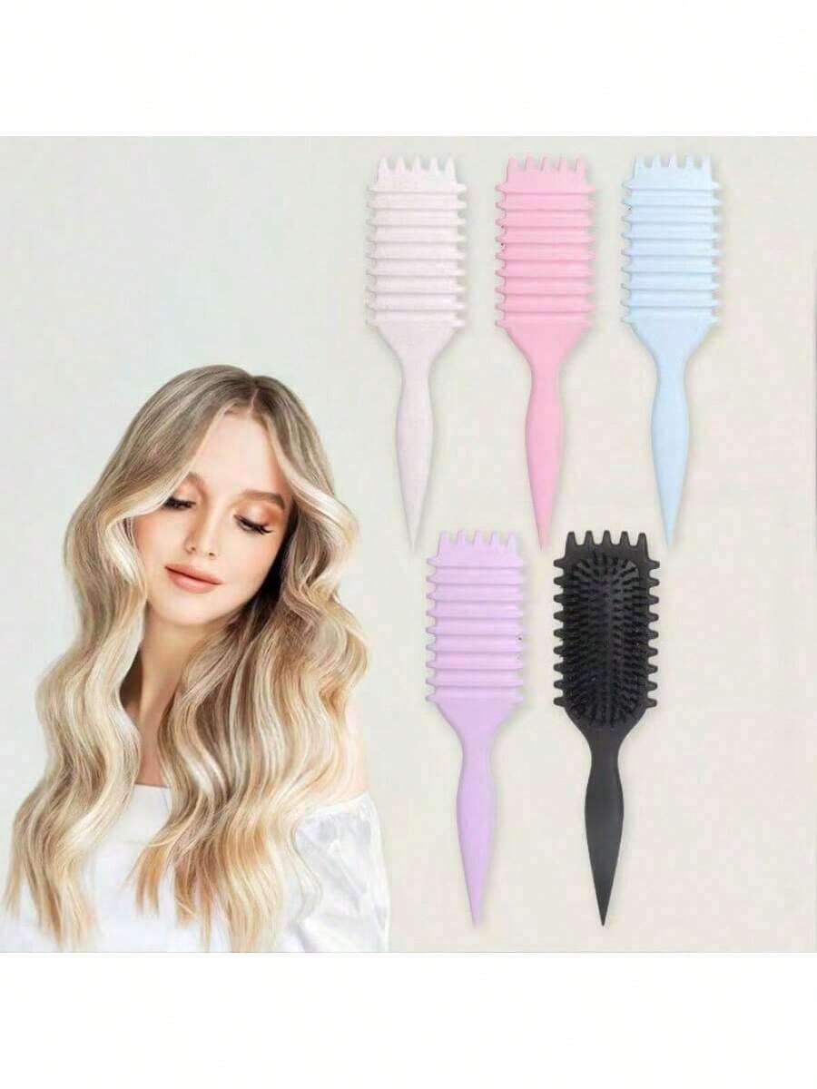 Curl Defining Brush –Curly Hair Brush With Bristle And Special Design, Curl Define Styling Brush Especially For Curly Hair, Shaping And Defining Curls For Women Men To Reduce Pulling And Curl Separation., Hair Brush, Comb, Hair Tools, Hair Products And Accessories For Barber Salon Beauty Back To School, Travel Holiday Essentials, Hair Accessories For Women, Brush, Hair Brushes, Edge Brush, Brush Hair Comb, Comb Hair, Detangling Brush, Ball Brush, Mini Hair Brush, Hair Brush Set, Wooden Comb,Hair Brush, Brush, Comb, Slick Back Brush, Hairbrush, Edge Brush, Brush Hair, Hair Comb, Hair Brush Set, Comb Hair, Mini Hair Brush, Detangling Brush, Hair Brushes,Hair, Accessories, Hair Products, Hair Tools, Hair Stuff, Hair Care, Curly Hair Brush, Barber, Barber Accessories, Hairdressing Equipment - 彩色 - 查看 1